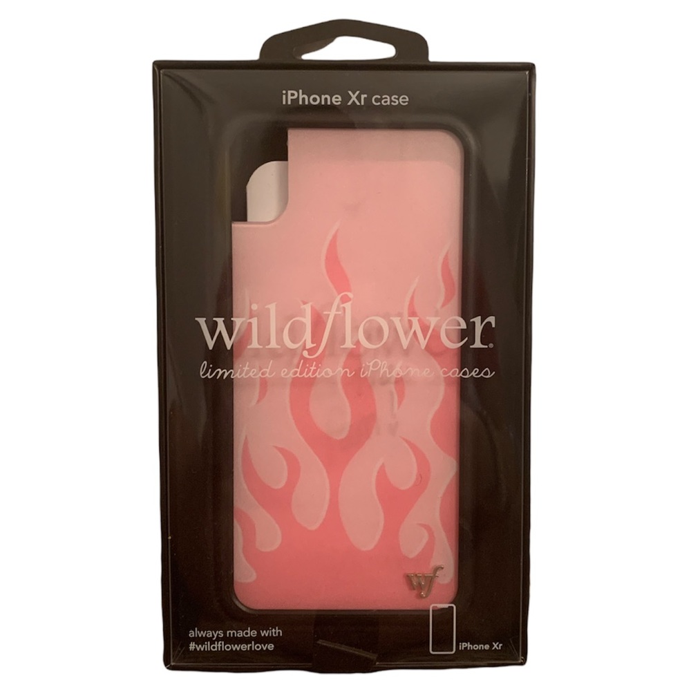 Wildflower Pink Flame iPhone XR Case